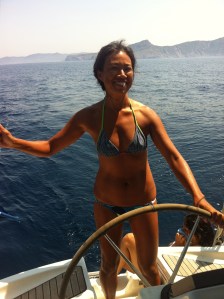 Our captain for the day