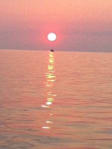 Trawler in the light