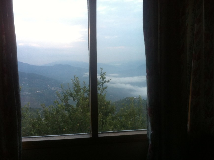 Thanedar, out the window