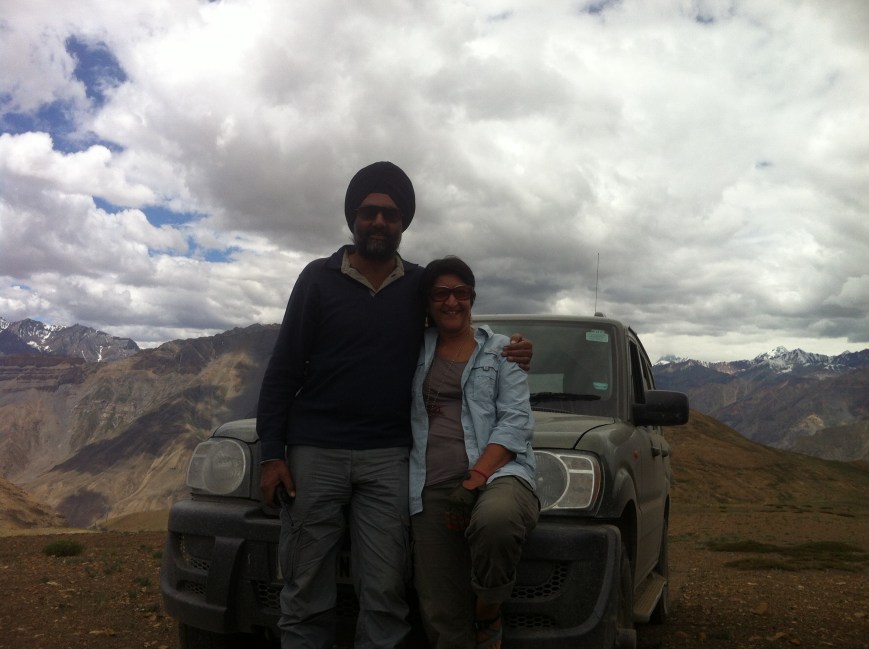 Just one of those men - my brother Hari.